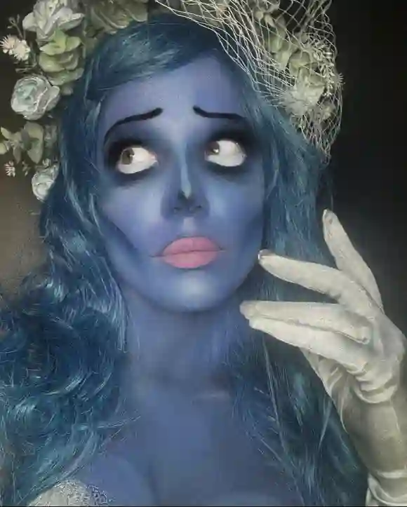 Halsey as "Emily" from Corpse Bride