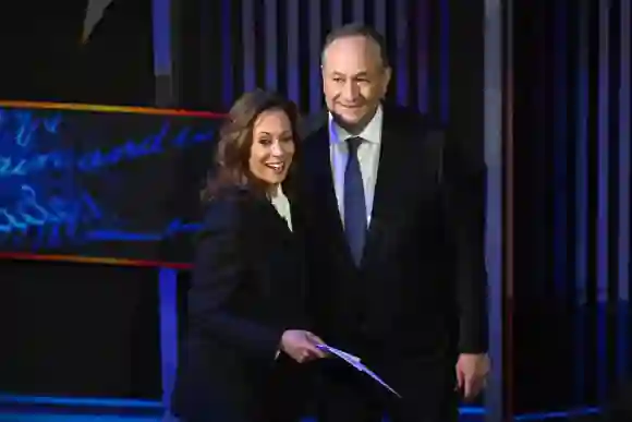 Kamala Harris and Doug Emhoff