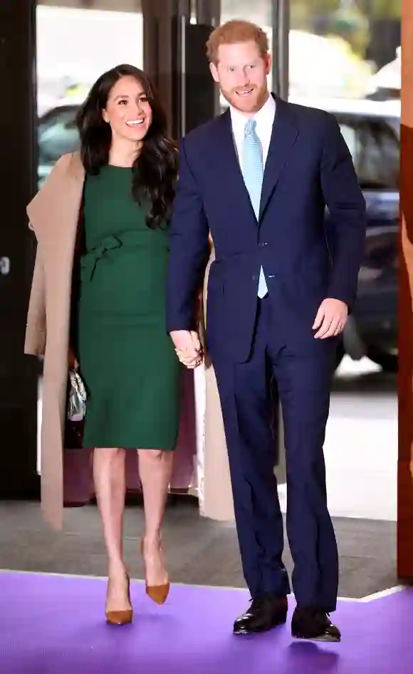 El príncipe Harry y Meghan, duquesa de Sussex asisten a los premios anuales WellChild Awards en Londres el 15 de octubre de 2019.