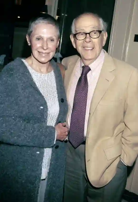 Harry Morgan with his wife