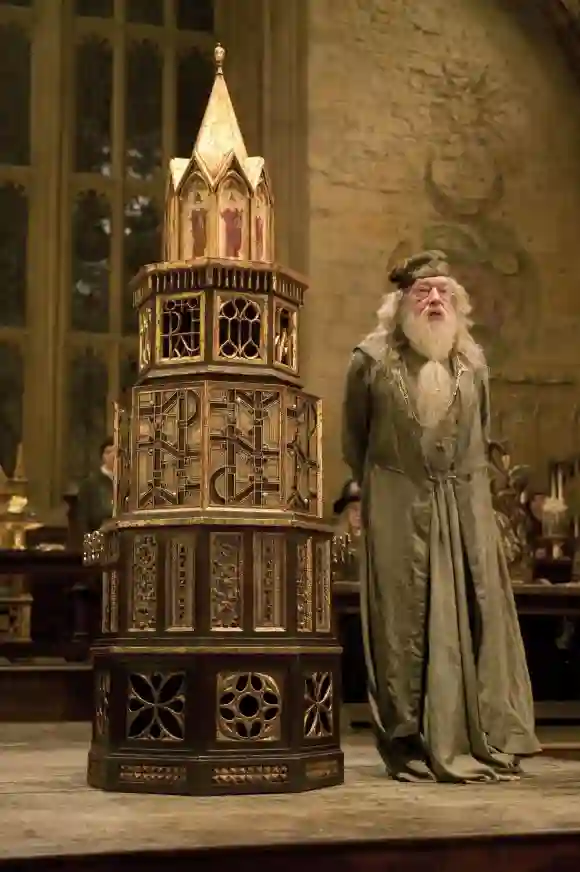 Michael Gambon como Albus Dumbledore en 'Harry Potter'