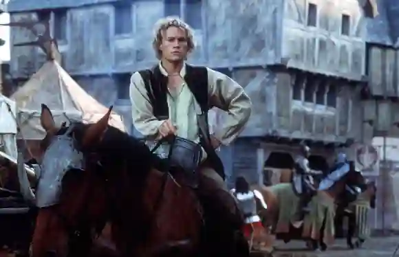 Heath Ledger dans "A Knight's Tale" (L'histoire d'un chevalier)