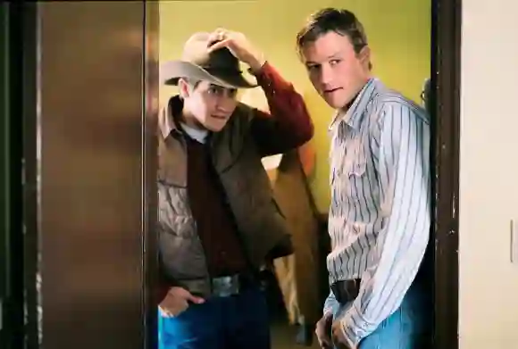 Jake Gyllenhaal and Heath Ledger in 'Brokeback Mountain'