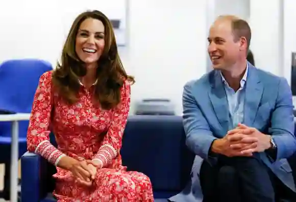 Duquesa Kate y el príncipe William el 15 de septiembre de 2020 en Londres
