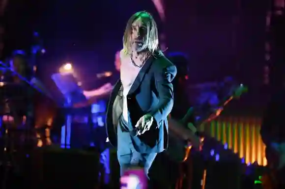 Iggy Pop performing at Palazzo Te during IGGY POP, Music Concert in Mantova, Italy, August 30 2022 PUBLICATIONxNOTxINxIT