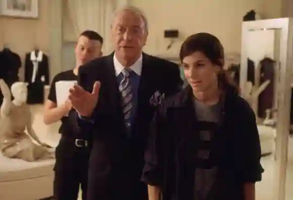 Sandra Bullock et Michael Caine dans "Miss Congénialité".