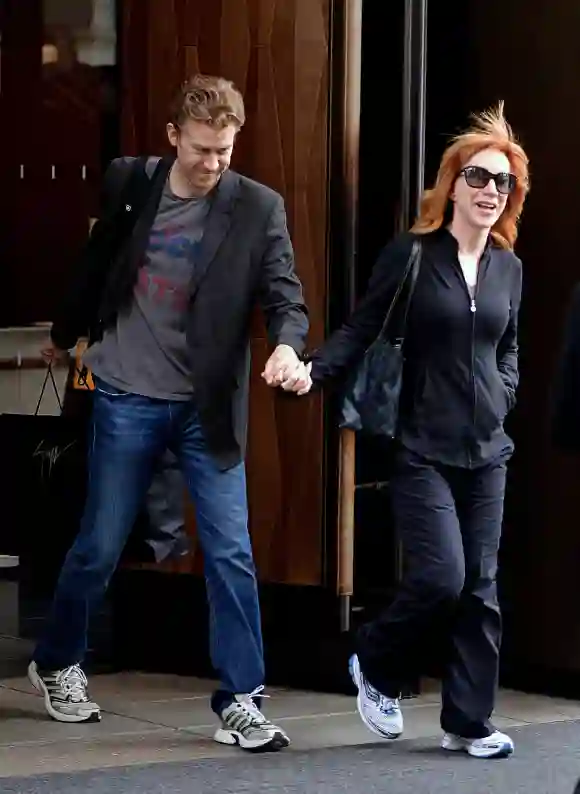 9 novembre 2013 - New York City, NY, USA - L'actrice Kathy Griffin et son petit ami Randy Bick quittent un hôtel du centre ville le 9 novembre.