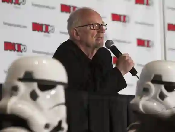 Aug 23 2013 Toronto Ontario Canada Flanked by an imperial guard British actor IAN MCDIARMI