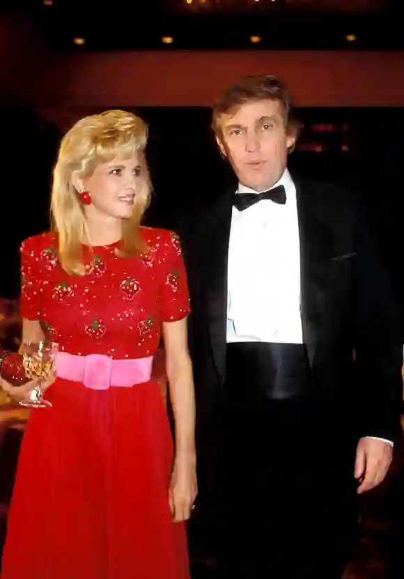 Ivana Trump and Donald Trump in 1995