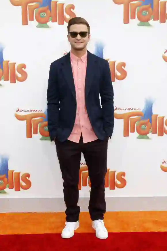 Justin Timberlake bei der Trolls Film Premiere am 23 10 2016 in Westwood Los Angeles Trolls Filmrem