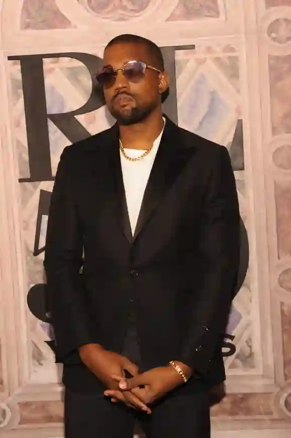 NEW YORK NY SEPTEMBER 7 Kanye West at the Ralph Lauren 50th Anniversary event at at Bethesda Te