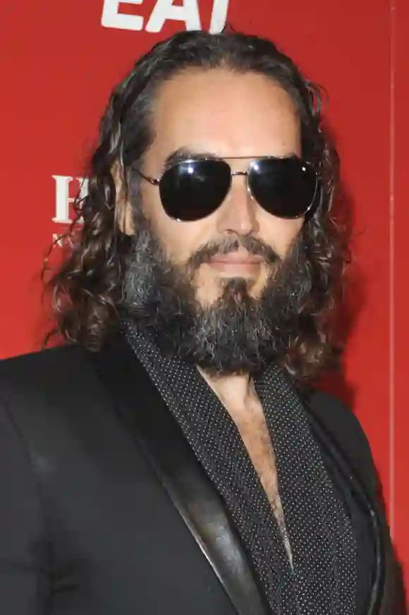English comedian and actor Russell Brand attends the British Curry Awards 2018 at Battersea Evoluti