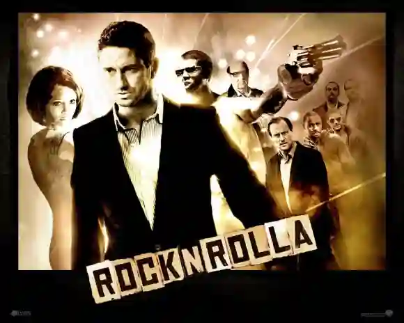 Thandie Newton, Gerard Butler, Toby Kebbell, Tom Wilkinson, Mark Strong, Idris Elba Poster Film: Rocknrolla (UK/FR/USA 2