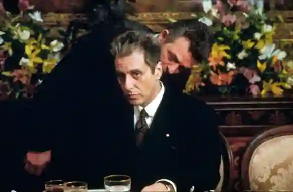 Al Pacino & Richard Bright Characters: Don Michael Corleone, Al Neri Film: The Godfather: Part Iii (USA 1990) Director: