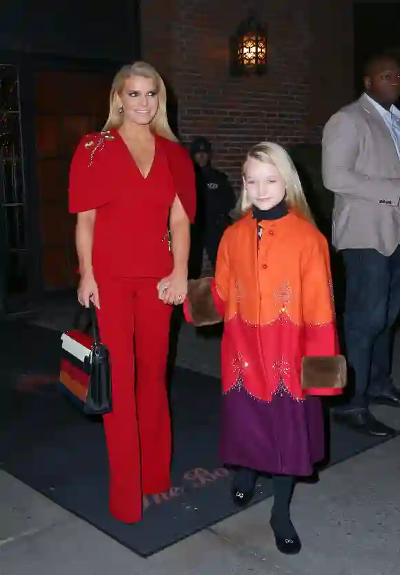 Jessica Simpson con su hija Maxwell Drew