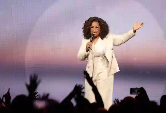 SAN FRANCISCO, CALIFORNIA - FEBRUARY 22: Oprah Winfrey speaks onstage during Oprah s 2020 Vision: Your Life in Focus to