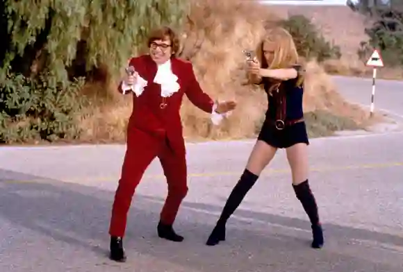 AUSTIN POWERS 2 - THE SPY WHO SHAGGED ME, Mike Myers, Heather Graham, 1999 (upgraded image to 17.5 x 11.8 in) !ACHTUNG