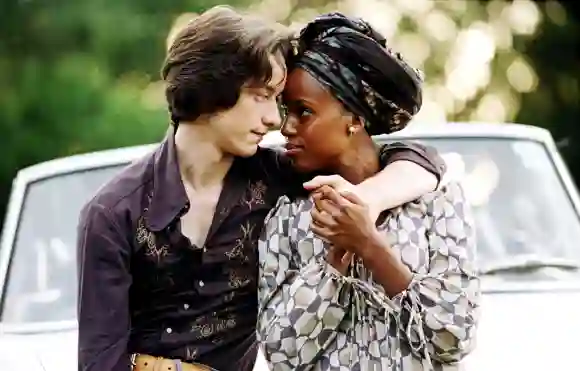 James McAvoy and Kerry Washington 'The Last King of Scotland' 2006