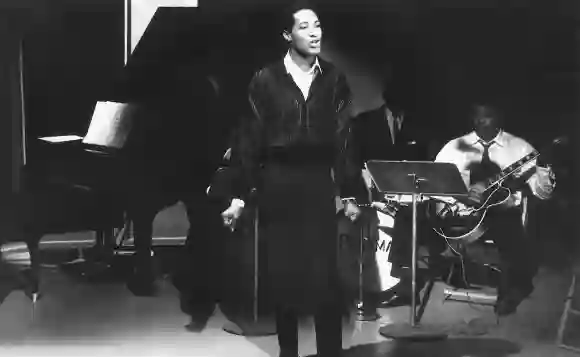 Sam Cooke, singing on TV, circa 1963. (c)ABKCO Music. Courtesy: Everett Collection ABKCO Music. Courtesy: Everett Collec