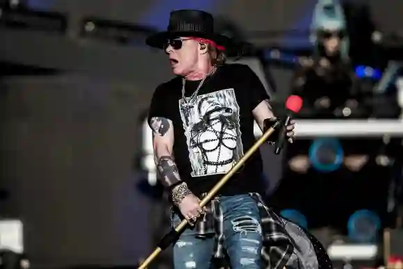Guns N Roses Odense, Denmark. 06th, June 2018. The American rock band Guns N"! Roses performs a live concert at Dyrskuepl