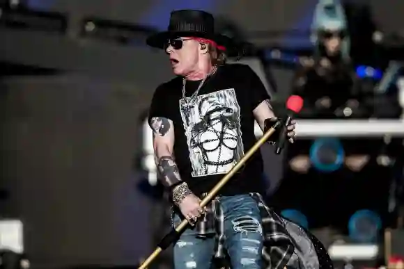 Guns N Roses Odense, Danemark. 06 juin 2018. Le groupe de rock américain Guns N" ! Roses se produit en concert à Dyrskuepl