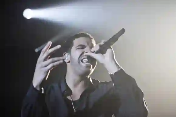 Drake Le chanteur et musicien canadien Drake donne un concert au Forum de Copenhague. Danemark 13/04 2012. Copenha