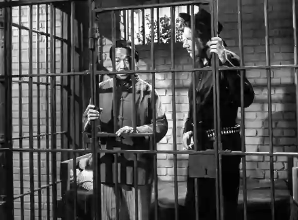 Kam Tong and Richard Boone in 'Have Gun - Will Travel'