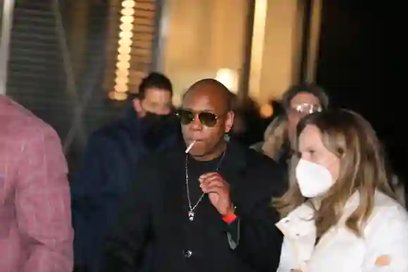 Defile Vuitton homme en presence de Dave Chappelle au Carreau du Temple CELEBRITIES: Defile Vuitton - Paris - 20/01/2022