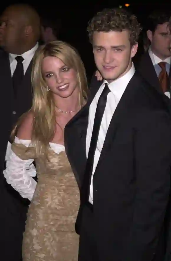 Britney Spears and Justin Timberlake at the Clive Davis Pre-GRAMMY Party, Beverly Hills Hotel, 02-26-02 , 11098136.jpg,