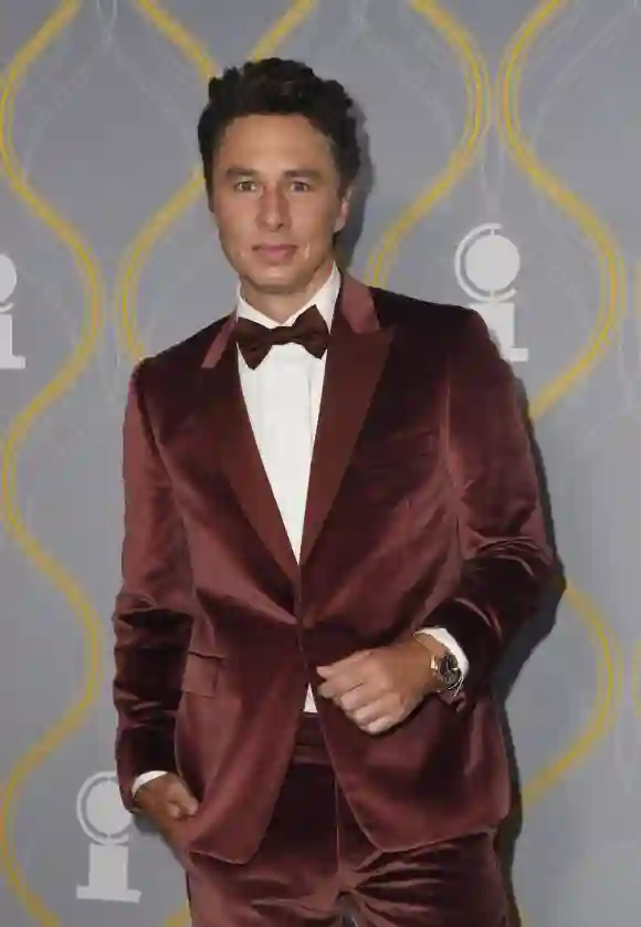 NEW YORK, NY - JUNE 12: Zach Braff the 75th Annual Tony Awards at Radio City Music Hall on June 12, 2022 in New York Ci