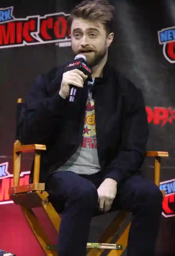 October 09, 2022 Daniel Radcliffe, attend New York Comic Con 2022 presents Roku Original film Weird The Al Yankovic Stor