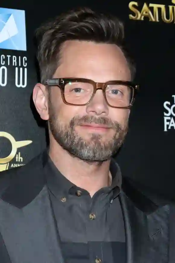 October 25, 2022, Burbank, CA, USA: LOS ANGELES - OCT 25: Joel McHale at the 50th Saturn Awards - Arrivals at Marriott