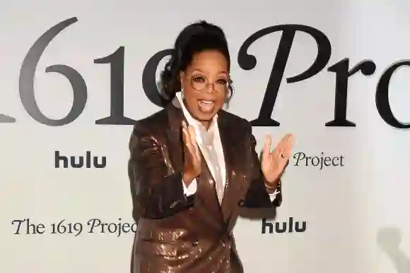 Oprah Winfrey, die Talkshow Moderatorin und Produzentin bei der The 1619 Project Doku Serien Premiere am 26.01.2023 in L