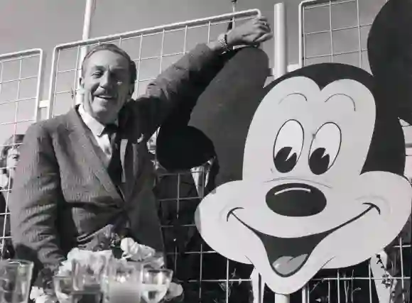 Omkring 1960. Musse Piggs skapare Walt Disney. x190x *** Around 1960 Mickey Mouse creator Walt Disney x190x PUBLICATIONx