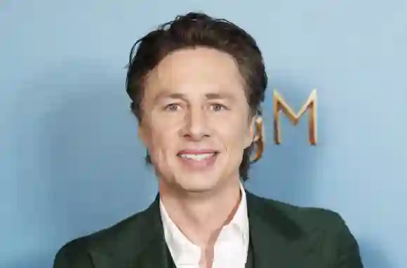 Zach Braff arrives on the red carpet at MGM s A Good Person New York Screening at Metrograph on Monday, March 20, 2023 i