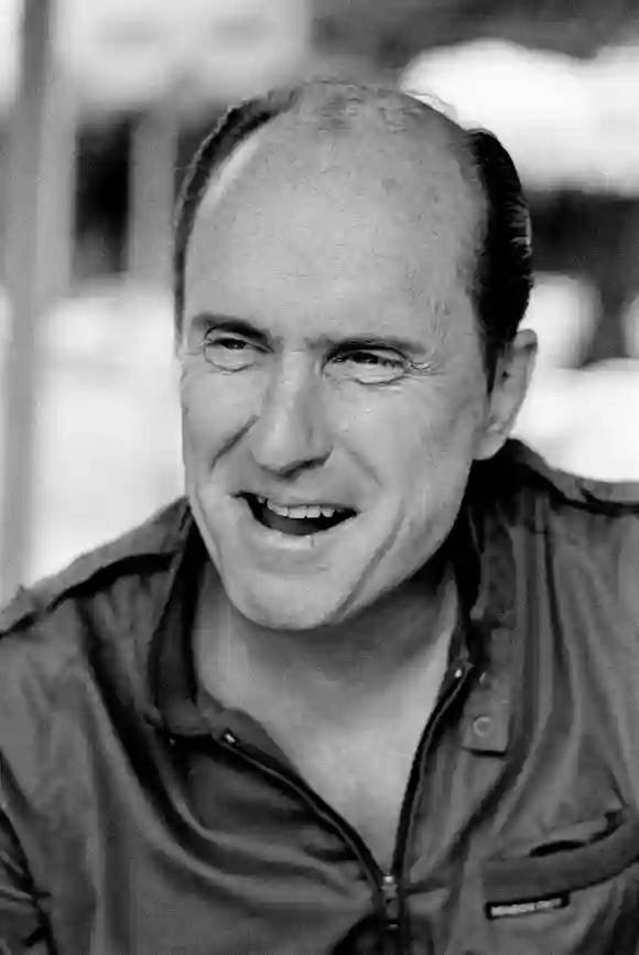 Syndication : The Tennessean L'acteur Robert Duvall, qui donne une interview ici le 20 mai 1983, se rend à Nashville pour faire la promotion d'un film.