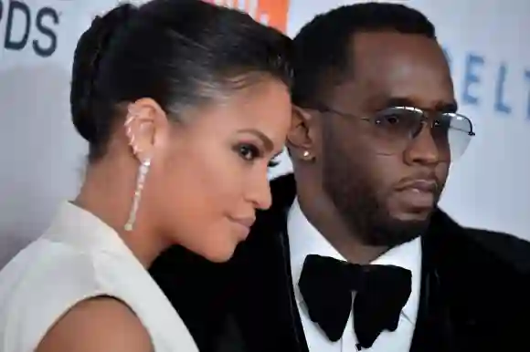 Clive Davis and Recording Academy Pre-Grammy Gala Arrivals - NYC Sean Combs and Cassie Ventura attend the Clive Davis an