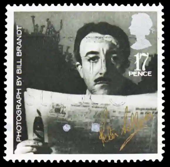 MOSCOW,  RUSSIA  -  FEBRUARY  28,  2021:  Postage  stamp  printed  in  United  Kingdom  shows  Peter