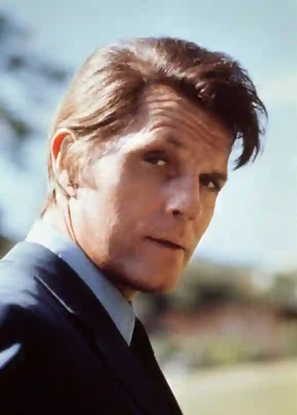 Jack Lord, Hawaii Five-O , circa (1974). Photo credit: CBS PUBLICATIONxINxGERxSUIxAUTxONLY Copyright: xx 34408-578THA Th