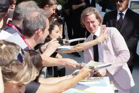 September 1, 2023: Wes Anderson attends the 80th Venice International Film Festival at Palazzo del Casino on the Lido in