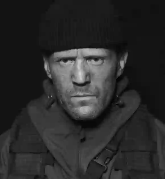 Jason Statham USA. Jason Statham in the (C)Lionsgate new film: The Expendables 4 ( aka Expend4bles ) (2023) . Plot: Arme