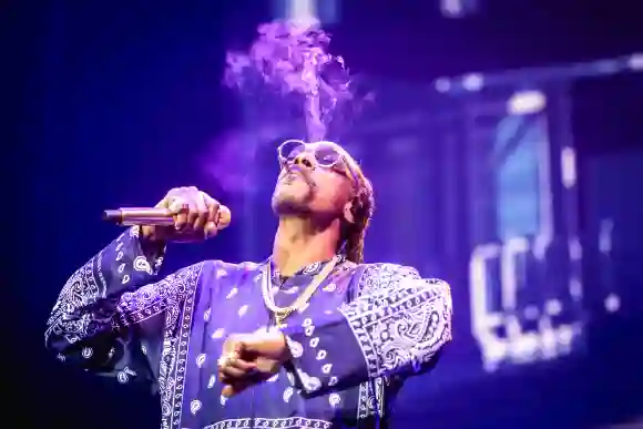 ROTTERDAM - American rapper Snoop Dogg during a performance in Rotterdam AHOY as part of his autumn tour through Europe.