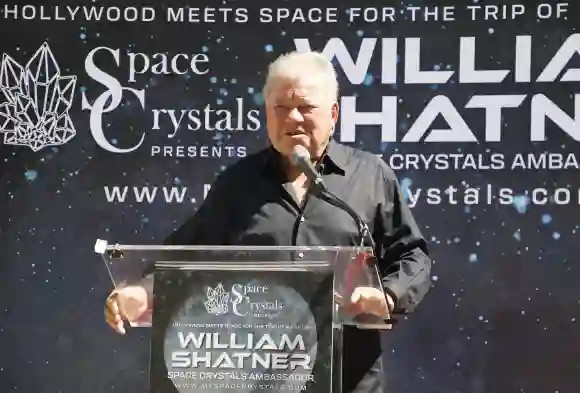 William Shatner William Shatner at The Space Crystals Immortalize Me - DNA On Moon launch event held at the TCL Chinese