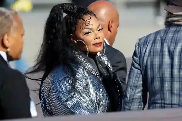 PFW - Louis Vuitton Womenswear Spring-Summer 2023 - Arrivals NB Janet Jackson arrived at Louis Vuitton Womenswear Spring