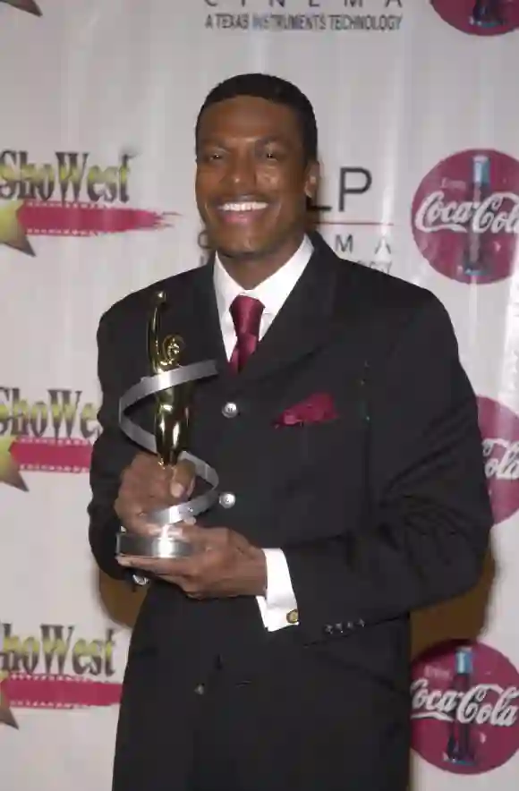 at the 2002 ShoWest Gala Awards Banquet and Press Conference, Paris Hotel, Las Vegas, 03-07-02 Chris Tucker at the 2002