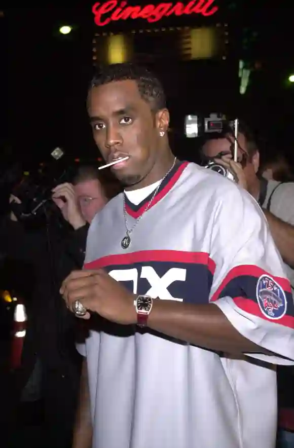 at the premiere of the Lion s Gate film Monster s Ball at the Chinese Theater, Hollywood, 11-11-01 Sean P. Diddy Combs a