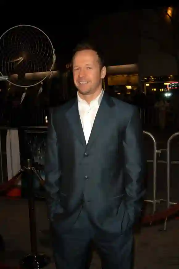 at the premiere of Warner Bros. Dreamcatcher at Mann Village Theater, Westwood, CA 03-19-03 Donnie Wahlberg at the premi