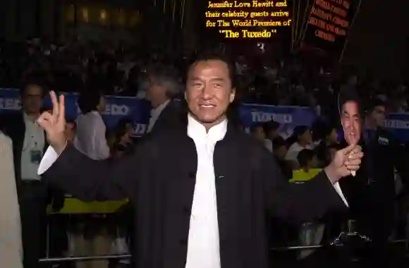 at the premiere of Dreamwork s The Tuxedo at Grauman s Chinese Theater, Hollywood, 09-19-02 Jackie Chan at the premiere