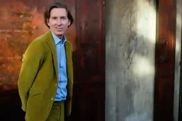 Tribute to american Director and unveiling of a plaque in his name. 15e Festival de cinema Lumiere a Lyon. Wes Anderson.