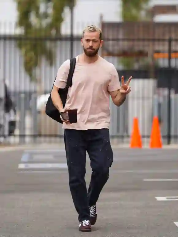 Celebrities at the ˜Dancing With The Stars™ rehearsal studios. Featuring: Artem Chigvintsev Where: Los Angeles, Californ